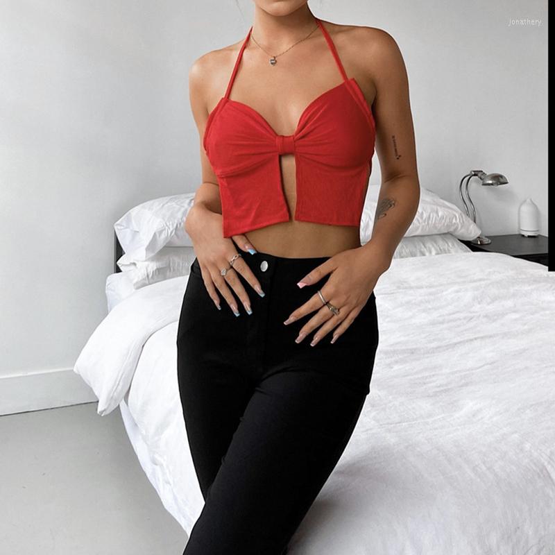 Women' Tanks Bow Shape Vest Women Casual Halter Backless V-neck Tank Top Streetwear Sexy Club Female Trendy Camisoles 2023 Summer Outfits, Black
Women' Tanks Bow Shape Vest Women Casual Halter Backless V-neck Tank Top Streetwear Sexy Club Female Trendy Camisoles 2023 Summer Outfits, Black