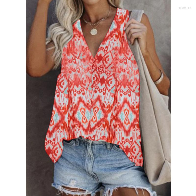 Women' Tanks Women Casual Sleeveless Printed T-Shirt Ladies Plus Size Vest Summer Retro Ethnic Tank Top Lady V Neck Off Shoulder, Blue
Women' Tanks Women Casual Sleeveless Printed T-Shirt Ladies Plus Size Vest Summer Retro Ethnic Tank Top Lady V Neck Off Shoulder, Blue