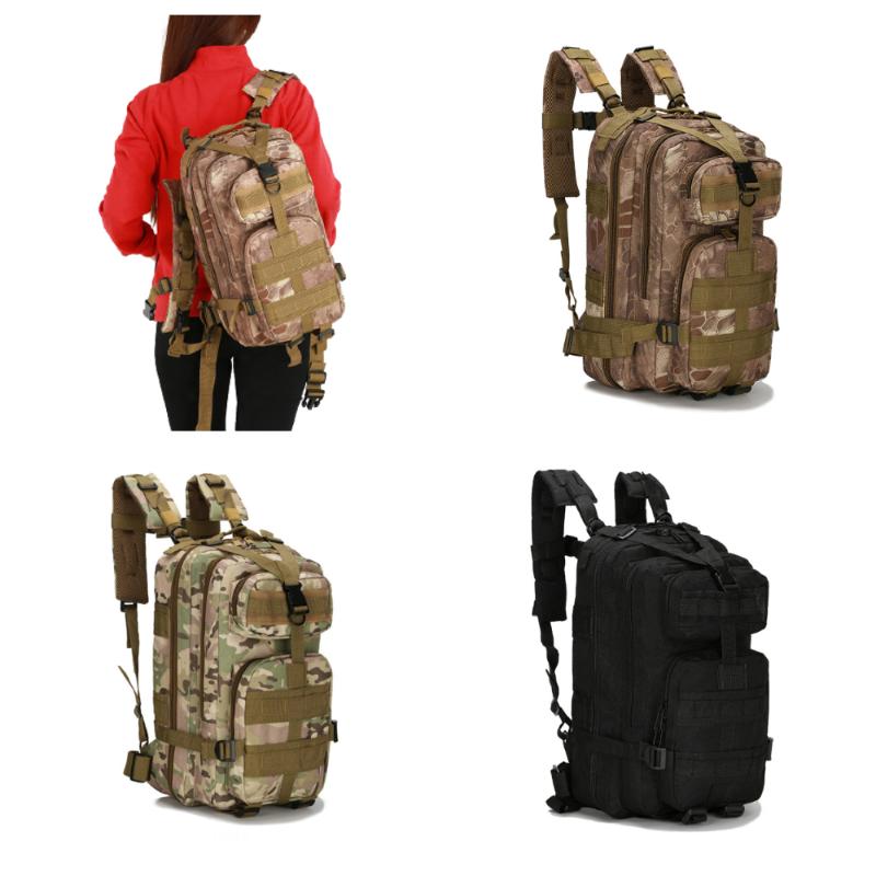 Backpack 25L Outdoor Tactical Military Rucksacks Men Waterproof Sport Travel Trekking Camping Fishing Hunting Bags, Black
Backpack 25L Outdoor Tactical Military Rucksacks Men Waterproof Sport Travel Trekking Camping Fishing Hunting Bags, Black