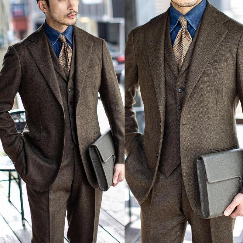 Men's Suits Fashion Men Tailor-Made 3 Pieces Black Herringbone High Quality Formal Wedding Groom Causal Prom Tailored, Blue
Men's Suits Fashion Men Tailor-Made 3 Pieces Black Herringbone High Quality Formal Wedding Groom Causal Prom Tailored, Blue