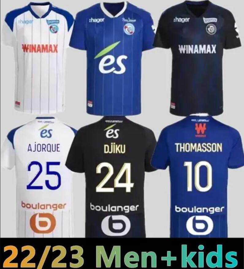 2022 2023 Strasbourg Soccer jerseys Hommes Enfants 22 23 maillot de foot GAMEIRO THOMASSON LIENARD MOTHIBA SISSOKO STORCKI ZEMZEMI Men Kids Football Shirts
2022 2023 Strasbourg Soccer jerseys Hommes Enfants 22 23 maillot de foot GAMEIRO THOMASSON LIENARD MOTHIBA SISSOKO STORCKI ZEMZEMI Men Kids Football Shirts