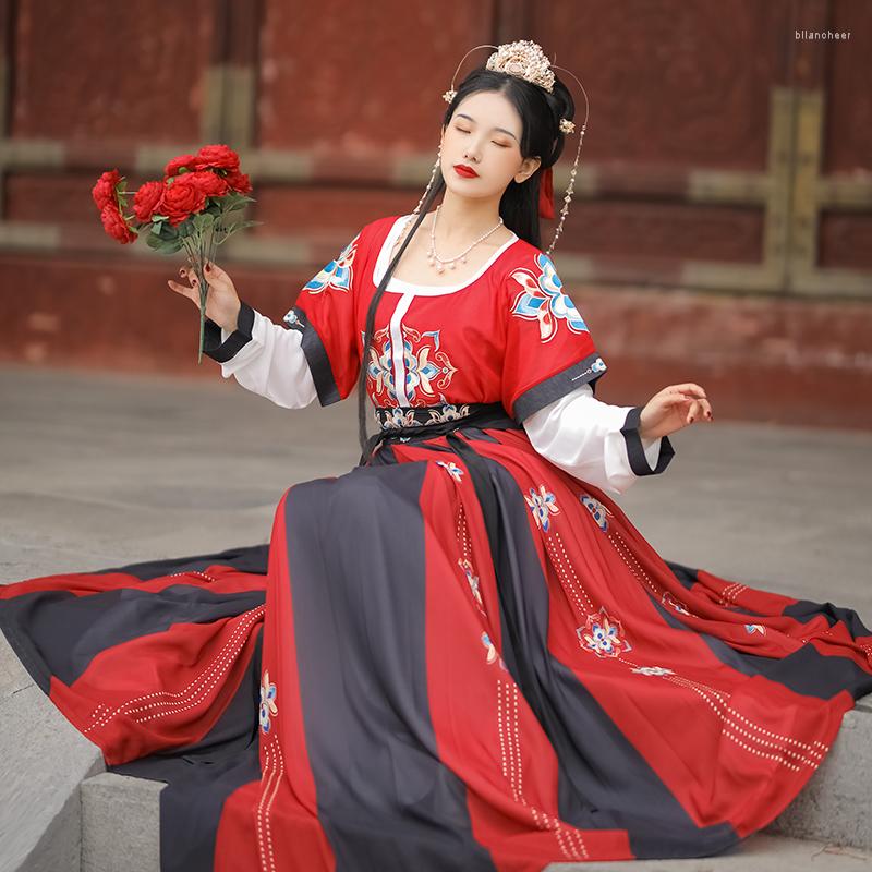 Stage Wear Traditional Hanfu Embroidery Dance Costumes Women Fairy Dress Singers Oriental Festival Performance Clothing DC4069, Red
Stage Wear Traditional Hanfu Embroidery Dance Costumes Women Fairy Dress Singers Oriental Festival Performance Clothing DC4069, Red