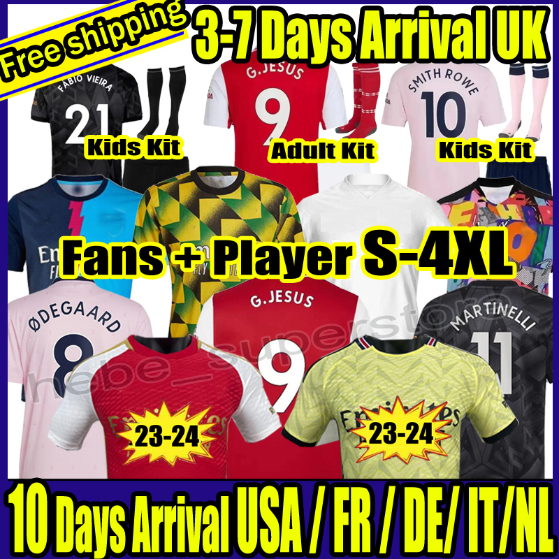 4XL 22 23 G.JESUS Soccer jersey version Gunners Fans Player 2022 2023 NICOLAS CEBALLOS SMITH ROWE WILLIAN TIERNEY ODEGAARD SAKA THOMAS Football shirt, Third
4XL 22 23 G.JESUS Soccer jersey version Gunners Fans Player 2022 2023 NICOLAS CEBALLOS SMITH ROWE WILLIAN TIERNEY ODEGAARD SAKA THOMAS Football shirt, Third