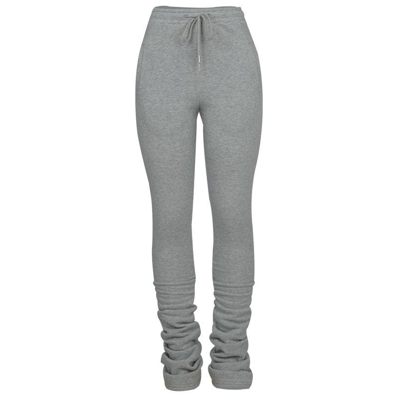 Women's Pants & Capris Solid Color Elastic High Waist Pleated Drawstring Casual Trousers Pile Plus Velvet Thick For Winter AC889, Black
Women's Pants & Capris Solid Color Elastic High Waist Pleated Drawstring Casual Trousers Pile Plus Velvet Thick For Winter AC889, Black