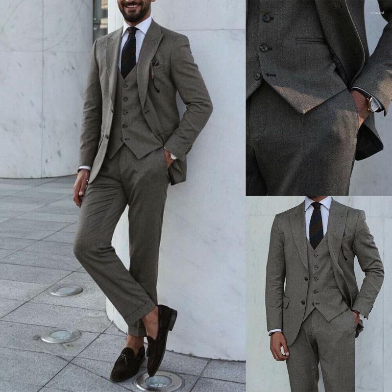 Men's Suits Business Men Tailor-Made 3 Pieces Slim Fit Coat Pants Prom Tuxedos Wedding Groom Formal Work Casual Tailored, Black
Men's Suits Business Men Tailor-Made 3 Pieces Slim Fit Coat Pants Prom Tuxedos Wedding Groom Formal Work Casual Tailored, Black