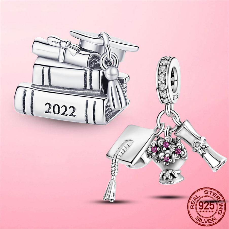 925 Silver Charm Beads Dangle Graduation Books Charm Bead Fit Pandora Charms Bracelet DIY Jewelry Accessories2830
925 Silver Charm Beads Dangle Graduation Books Charm Bead Fit Pandora Charms Bracelet DIY Jewelry Accessories2830
