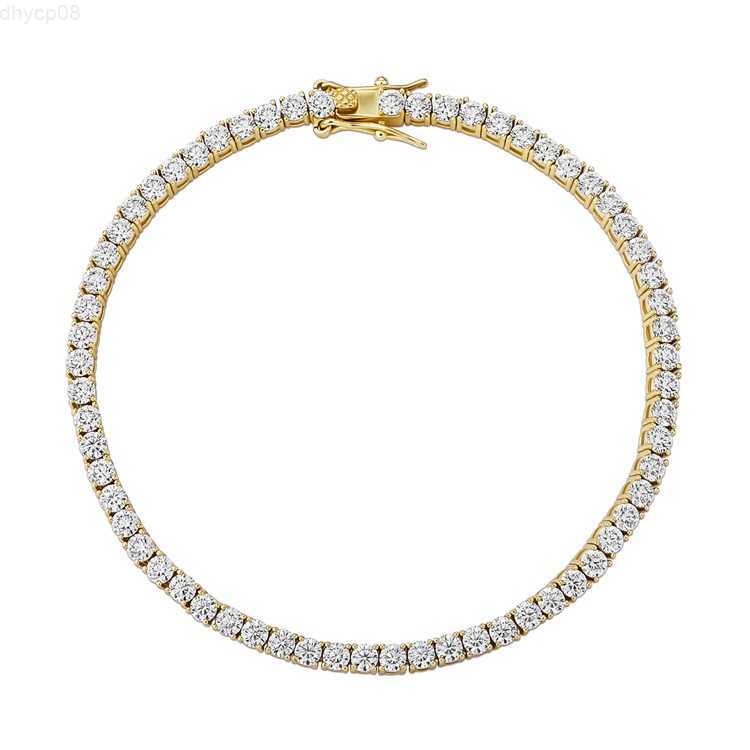 Designer Jewelry Hotsale Hip Hop Jewelry 3mm Moissanite Stones Plated 925 Sterling Silver Bracelet Tennis Chain Gold Gift Box Hiphop Lasting Long
Designer Jewelry Hotsale Hip Hop Jewelry 3mm Moissanite Stones Plated 925 Sterling Silver Bracelet Tennis Chain Gold Gift Box Hiphop Lasting Long