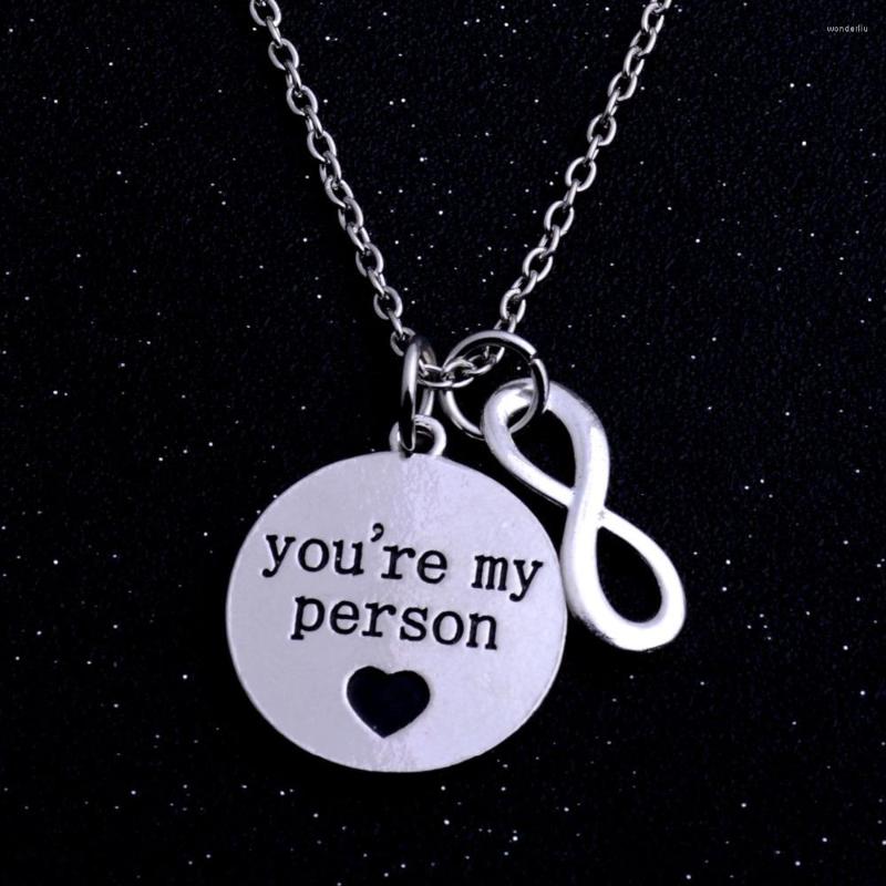 Pendant Necklaces 2pis/set Engraved Grey Anatomy Necklace S Letter You Are My Person For Men&Woman Sweater Chain
Pendant Necklaces 2pis/set Engraved Grey Anatomy Necklace S Letter You Are My Person For Men&Woman Sweater Chain
