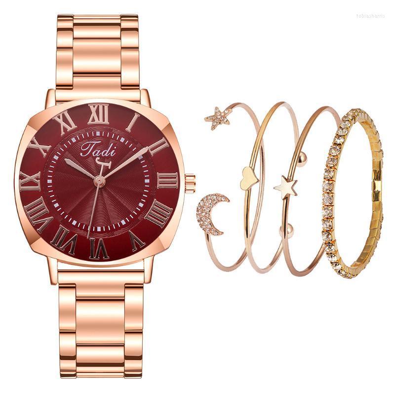 Wristwatches Watches For Seniors Women Women's Shining Casual Quartz Stainless Steel V Strap Bracelet Watch Set Light Up WatchWristwatch, Gold
Wristwatches Watches For Seniors Women Women's Shining Casual Quartz Stainless Steel V Strap Bracelet Watch Set Light Up WatchWristwatch, Gold