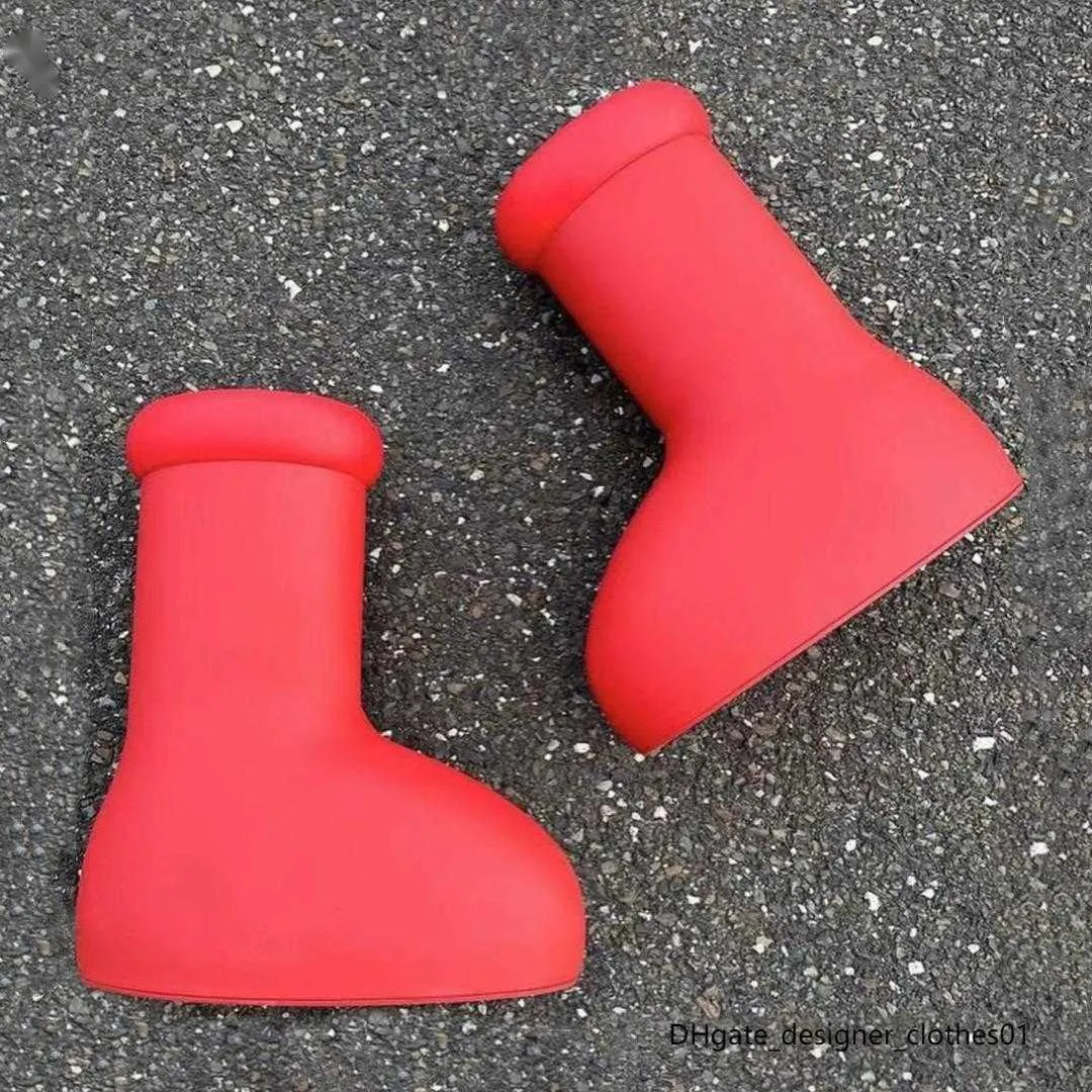 MSCHF Men and Women Rian Boots PVC Rubber Beeled Platform Knee-high tall Booties astro boy big red boot Waterproof Welly Shoes Outdoor R XRE
MSCHF Men and Women Rian Boots PVC Rubber Beeled Platform Knee-high tall Booties astro boy big red boot Waterproof Welly Shoes Outdoor R XRE