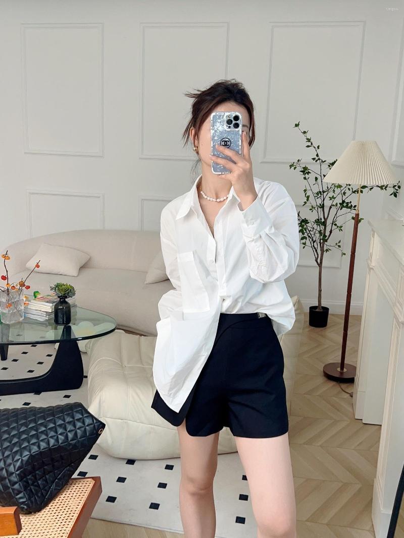 Women's Blouses Spring 2023 Solid Casual White Bottom Shirt Loose Thin Long-sleeved Women Z6790
Women's Blouses Spring 2023 Solid Casual White Bottom Shirt Loose Thin Long-sleeved Women Z6790