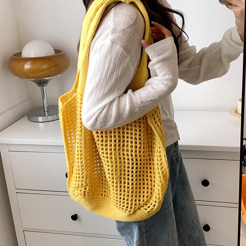 Evening Bags Casual Hollow Knitted Women Shoulder Simple Large Tote Bag Summer Beach Big Woollen Handbags Bali Shopper Purse 2023 Travel, Pink
Evening Bags Casual Hollow Knitted Women Shoulder Simple Large Tote Bag Summer Beach Big Woollen Handbags Bali Shopper Purse 2023 Travel, Pink