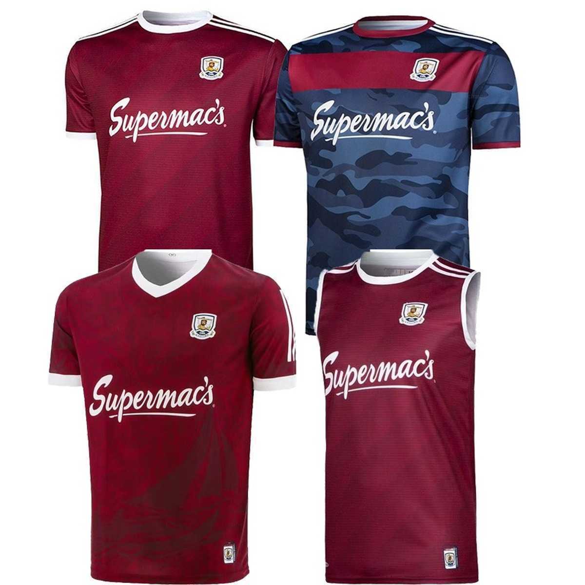 2023/22 Galway GAA 2 Stripe Home Away Vest Training Singlet Rugby Jersey Shirt, 2020 home
2023/22 Galway GAA 2 Stripe Home Away Vest Training Singlet Rugby Jersey Shirt, 2020 home