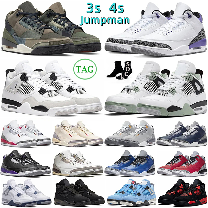 Jumpman 3 3s Basketball Shoes For Men Women Archaeo Brown Black Cat Dark Iris Military Black Midnight Navy Fire Red Pine Green 4s Mens Trainers Outdoor Sports Sneakers, 26
Jumpman 3 3s Basketball Shoes For Men Women Archaeo Brown Black Cat Dark Iris Military Black Midnight Navy Fire Red Pine Green 4s Mens Trainers Outdoor Sports Sneakers, 26