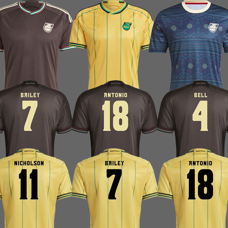 2023 Jamaica soccer jerseys 23 24 national football team Bailey ANTONIO REID Nicholson LOWE MORRISON home away training shirt Jamaica jersey
2023 Jamaica soccer jerseys 23 24 national football team Bailey ANTONIO REID Nicholson LOWE MORRISON home away training shirt Jamaica jersey