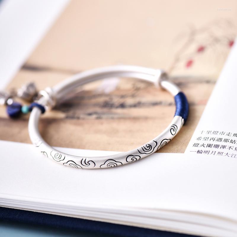 Bangle Silver Color Xiangyun Bracelet Female Retro Ethnic Original Young Ancient Ladies Accessories JewelryBangle Kent22
Bangle Silver Color Xiangyun Bracelet Female Retro Ethnic Original Young Ancient Ladies Accessories JewelryBangle Kent22