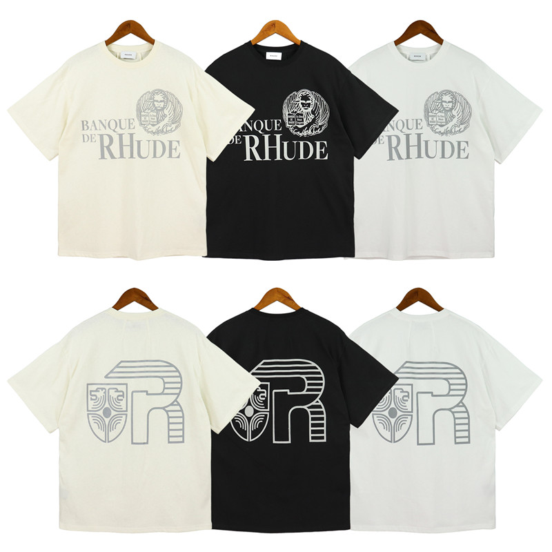23SS Mens T shirts Womens Designer T shirts Rhude Printed Fashion man T-shirt TopQuality US Size M-XL
23SS Mens T shirts Womens Designer T shirts Rhude Printed Fashion man T-shirt TopQuality US Size M-XL