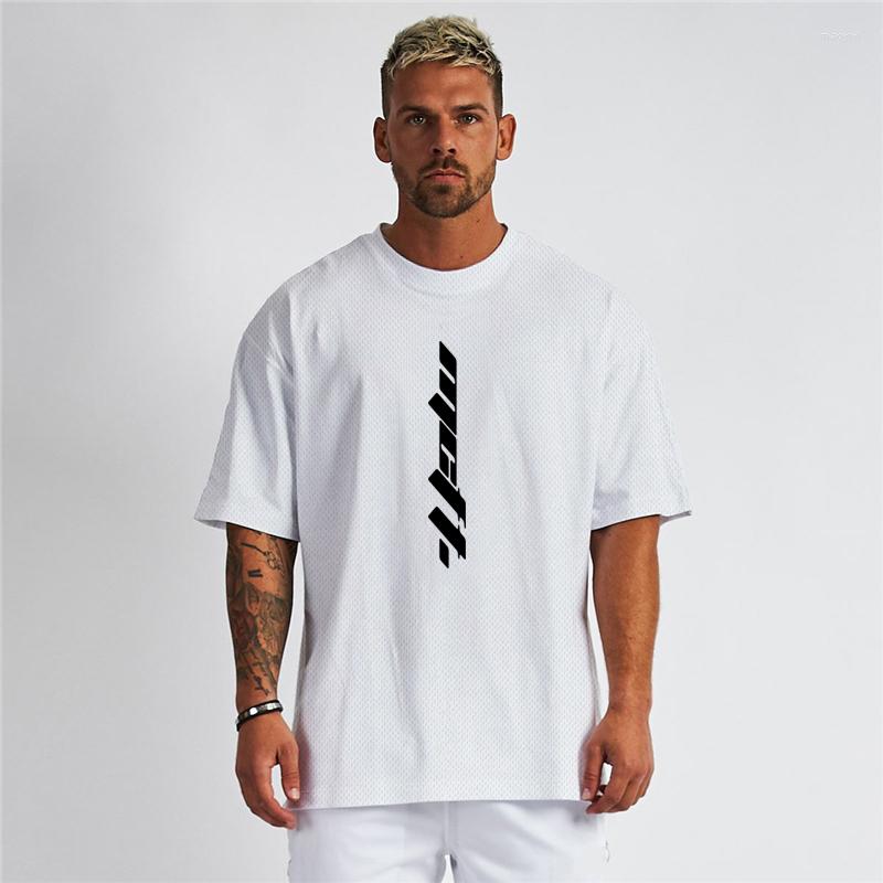 Men's T Shirts Oversized T-shirt Mens Mesh Loose Dropped Shoulder Half Sleeve Sportswear Fitness Shirt Summer Gym Clothing Bodybuilding Tees, Black
Men's T Shirts Oversized T-shirt Mens Mesh Loose Dropped Shoulder Half Sleeve Sportswear Fitness Shirt Summer Gym Clothing Bodybuilding Tees, Black