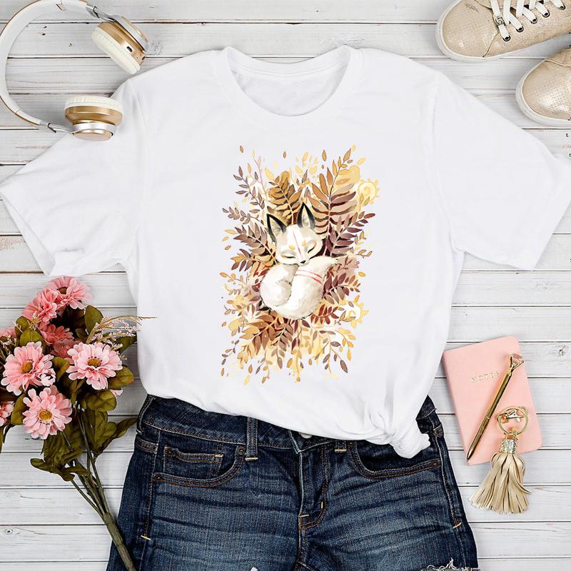Women' T Shirts T-shirts Women Cute Animal Watercolor Cartoon Female Print Clothes Tee T-Shirt Short Sleeve Tshirt Top Lady Graphic, Cz22454
Women' T Shirts T-shirts Women Cute Animal Watercolor Cartoon Female Print Clothes Tee T-Shirt Short Sleeve Tshirt Top Lady Graphic, Cz22454