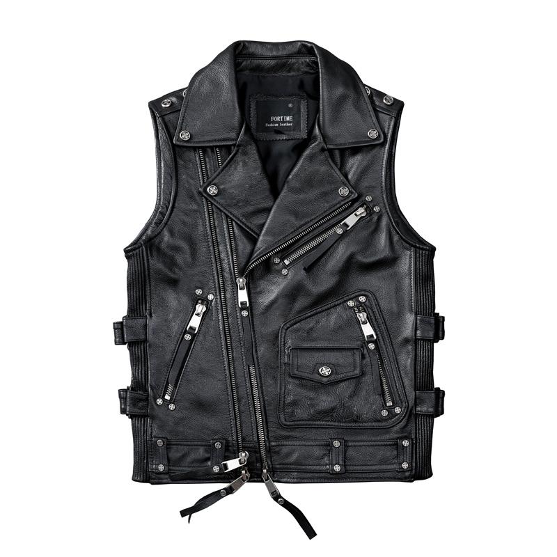 Men' Vests 2023 Vintage Brown Biker' Style Leather Vest Men Plus Size 4XL Genuine Natural Cowhide Spring Slim Fit Motorcycle Coat, Black
Men' Vests 2023 Vintage Brown Biker' Style Leather Vest Men Plus Size 4XL Genuine Natural Cowhide Spring Slim Fit Motorcycle Coat, Black