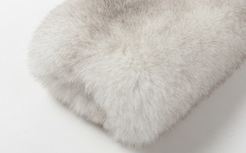 Men's Wool Blends Fur Coat Midlength Whole Leather Winter Thick Haining 230225