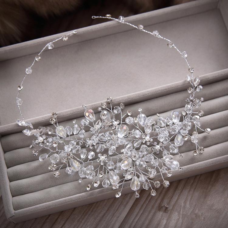 Wedding Hair Jewelry bride handmade headdress crystal headband bridal accessories 230225
Wedding Hair Jewelry bride handmade headdress crystal headband bridal accessories 230225