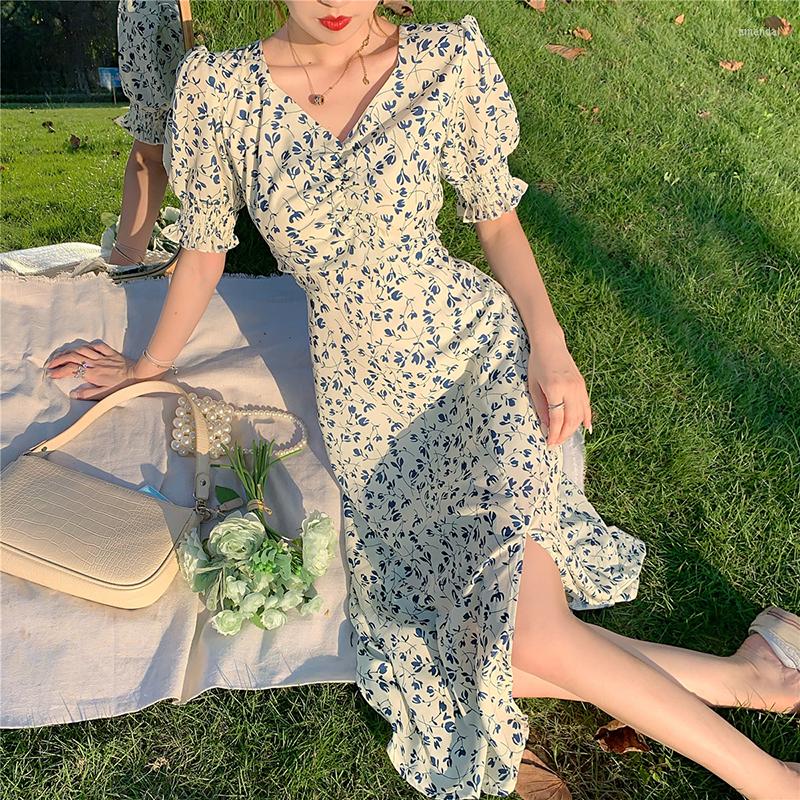 Party Dresses 2023Summer Fashion Elegant Boho Print Slit Maxi Dress Women French Romantic Vacation Beach Casual Floral Ladies, Blue
Party Dresses 2023Summer Fashion Elegant Boho Print Slit Maxi Dress Women French Romantic Vacation Beach Casual Floral Ladies, Blue