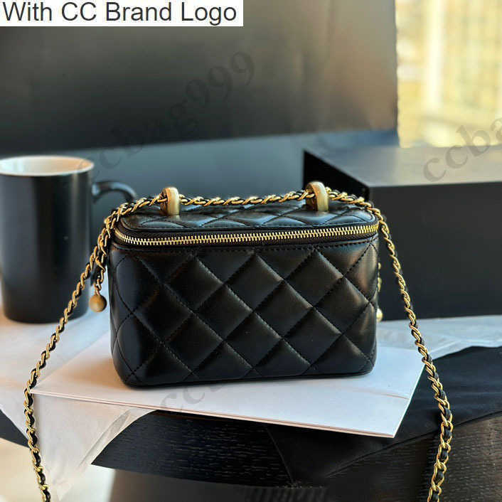 CC Brand Cross Body Womens Sheepskin Double Gold Beads Cosmetic Bags Classic Diamond Quilted Vanity Wallets Case Hardware Chain Handbags Designer Mini Black Cro, Box
CC Brand Cross Body Womens Sheepskin Double Gold Beads Cosmetic Bags Classic Diamond Quilted Vanity Wallets Case Hardware Chain Handbags Designer Mini Black Cro, Box