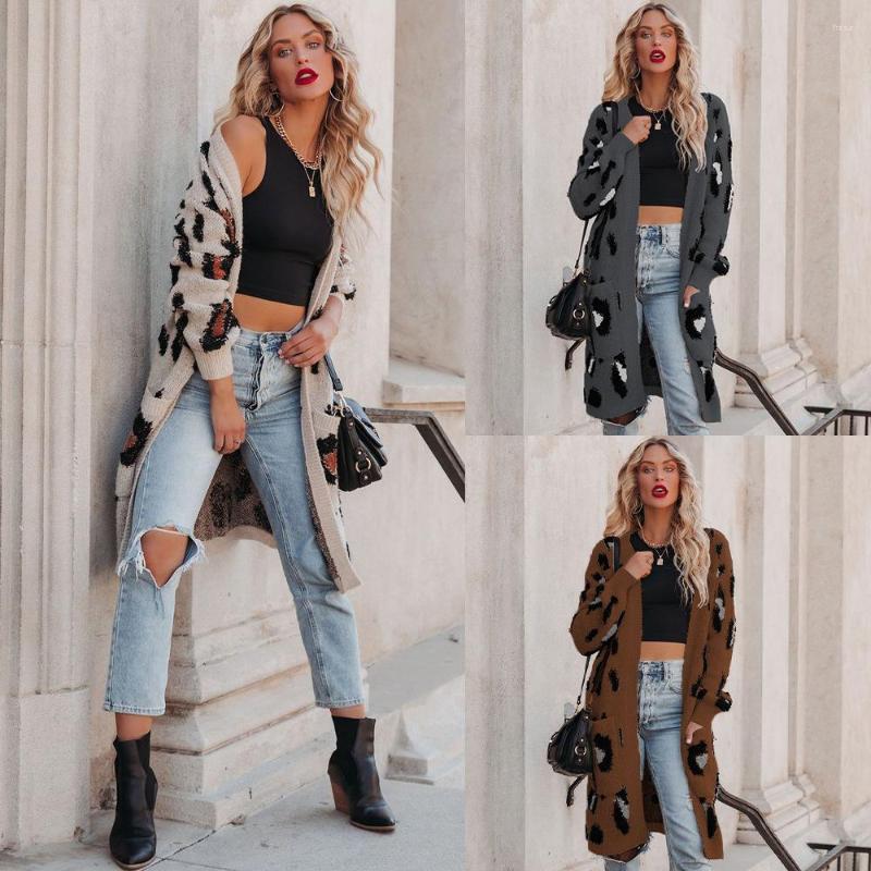 Women' Jackets 2023 Winter Light Luxury Fashion Women V-neck Leopard Knitted Cardigan Comfortable Casual Sweater Long Coat BoutiqueClothing, Gray
Women' Jackets 2023 Winter Light Luxury Fashion Women V-neck Leopard Knitted Cardigan Comfortable Casual Sweater Long Coat BoutiqueClothing, Gray