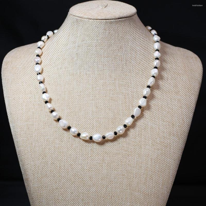 Choker Natural Freshwater Pearl Beads Necklace 7-8mm Irregural Loose For Women Jewerly Party Gift Length 40cm
Choker Natural Freshwater Pearl Beads Necklace 7-8mm Irregural Loose For Women Jewerly Party Gift Length 40cm