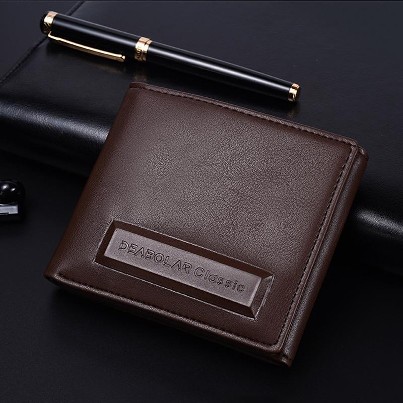 Wallets Business Wallet For Men Youth Short Purse Leather Tri-Fold Holder Multifunctional Casual Money Poutch Passcard Pack, Black
Wallets Business Wallet For Men Youth Short Purse Leather Tri-Fold Holder Multifunctional Casual Money Poutch Passcard Pack, Black