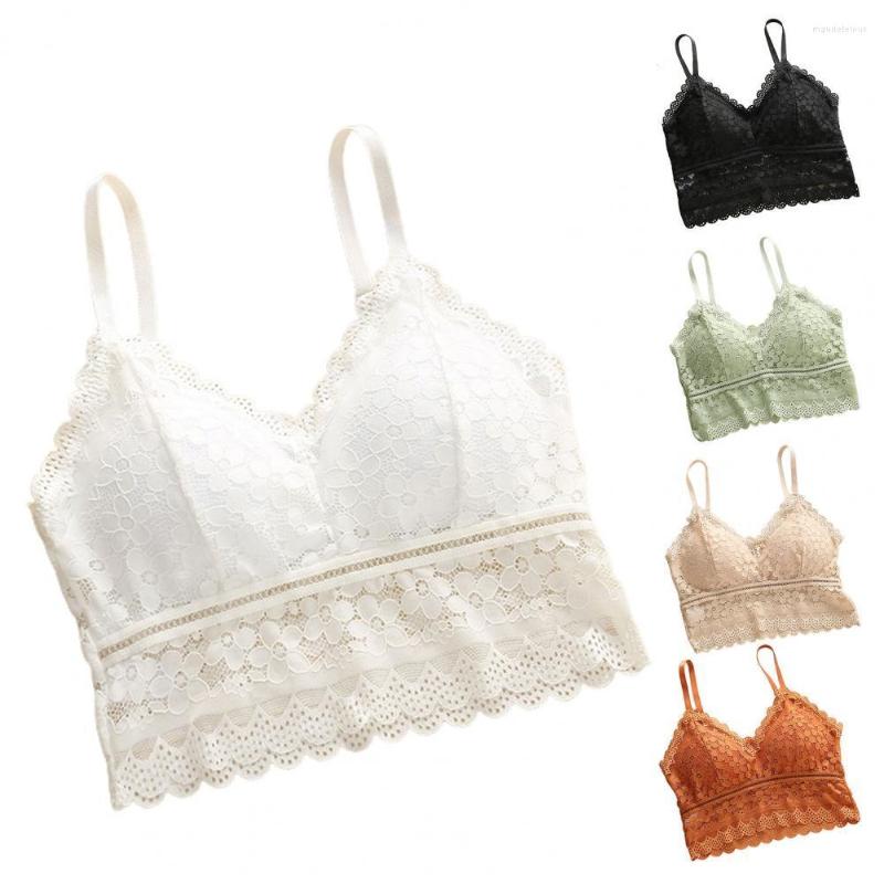 Bras Women Bra Sexy Lace Top Comfortable Adjustable Full Cup Bralette For Lady Underwear Vest Female Wireless, Green
Bras Women Bra Sexy Lace Top Comfortable Adjustable Full Cup Bralette For Lady Underwear Vest Female Wireless, Green