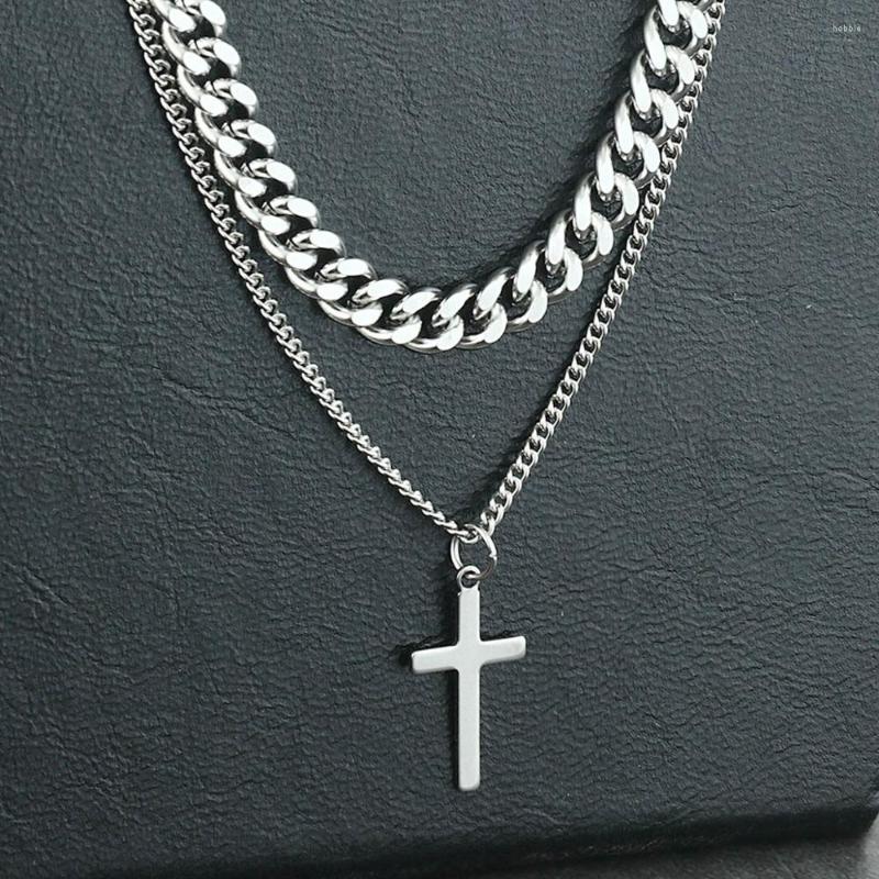 Choker Heart Cross Pendant Necklace Stainless Steel Engraved Silver Color Double Layer Women Lady
Choker Heart Cross Pendant Necklace Stainless Steel Engraved Silver Color Double Layer Women Lady