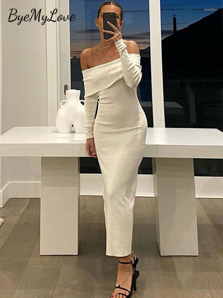 Casual Dresses ByeMyLove Off Shoulder Madi Dress Women Long Sleeve Bodycon Slim White Sexy Party For Autumn Winter, Black
Casual Dresses ByeMyLove Off Shoulder Madi Dress Women Long Sleeve Bodycon Slim White Sexy Party For Autumn Winter, Black