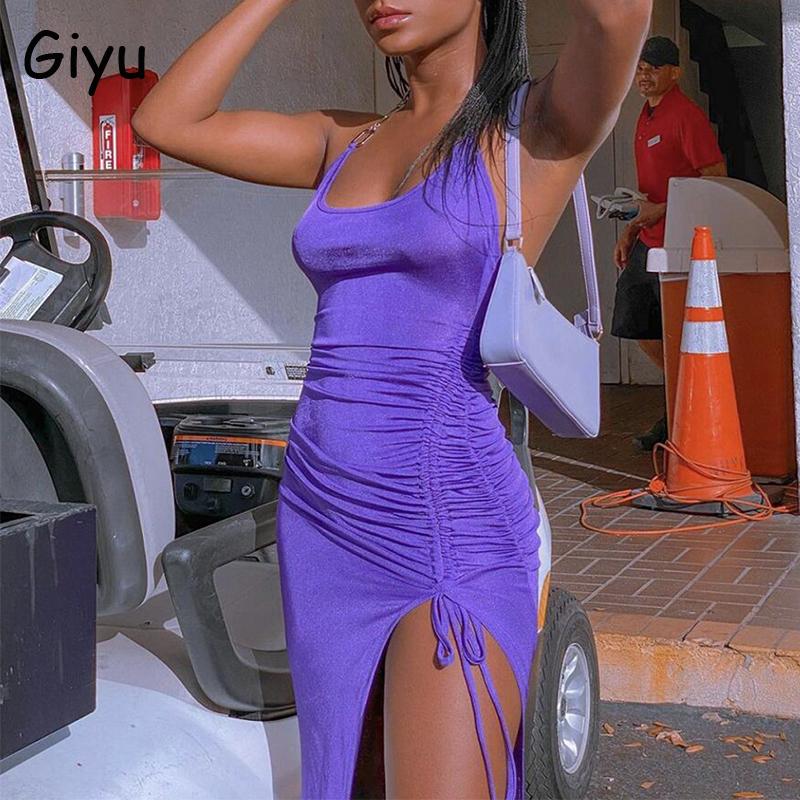 Casual Dresses Giyu Summer Irregular Backless Dress Club Party Halter Bodycon Long For Women 2023 Drawstring Ruched Vestidos, Green
Casual Dresses Giyu Summer Irregular Backless Dress Club Party Halter Bodycon Long For Women 2023 Drawstring Ruched Vestidos, Green