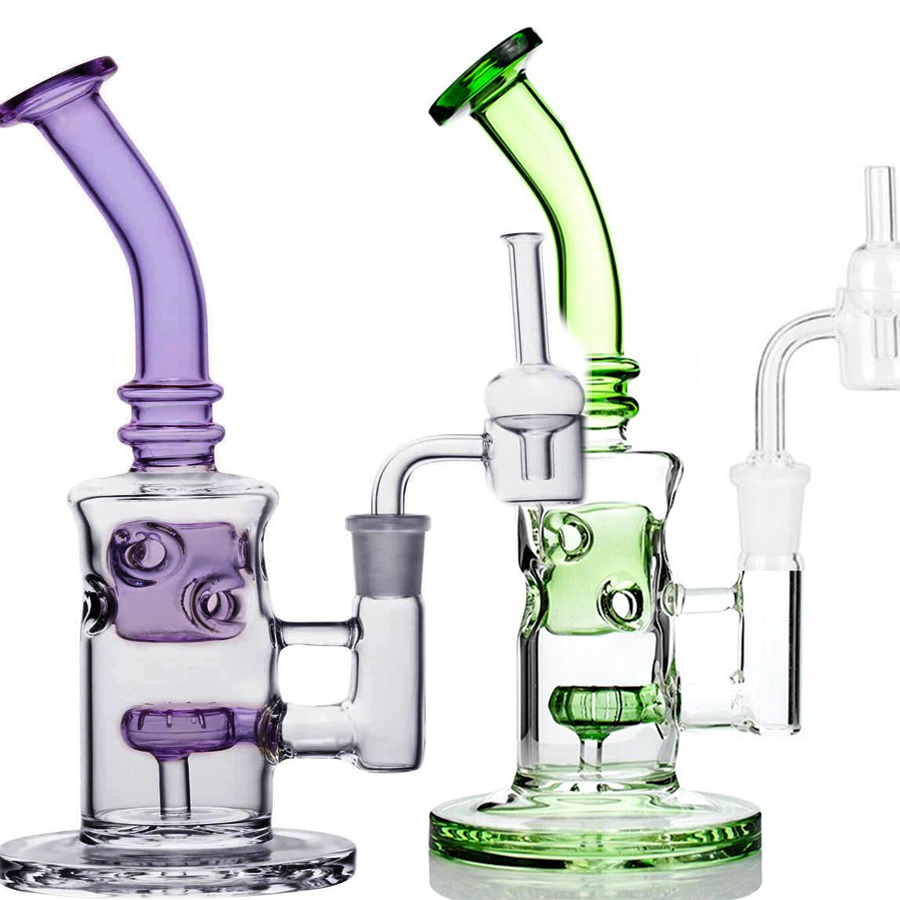 8.4 inchs Hookahs Bong Klein Recycler Dab Rigs Thick Glass Water Bongs Smoking Glass Pipes With 14mm Bowl
8.4 inchs Hookahs Bong Klein Recycler Dab Rigs Thick Glass Water Bongs Smoking Glass Pipes With 14mm Bowl