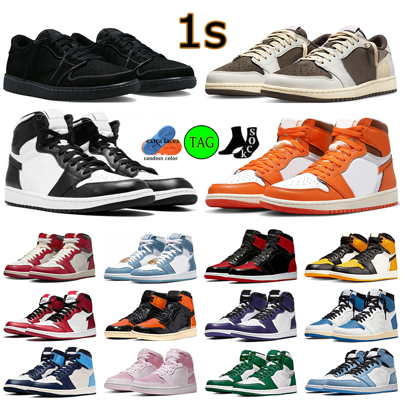 2023 Jumpman 1 Basketball Shoes High OG 1s Starfish Black White True Blue Gorge Green Taxi Bred Patent Low Black Phantom TS Reverse Mocha Mens Trainers Sports Sneakers, #1
2023 Jumpman 1 Basketball Shoes High OG 1s Starfish Black White True Blue Gorge Green Taxi Bred Patent Low Black Phantom TS Reverse Mocha Mens Trainers Sports Sneakers, #1