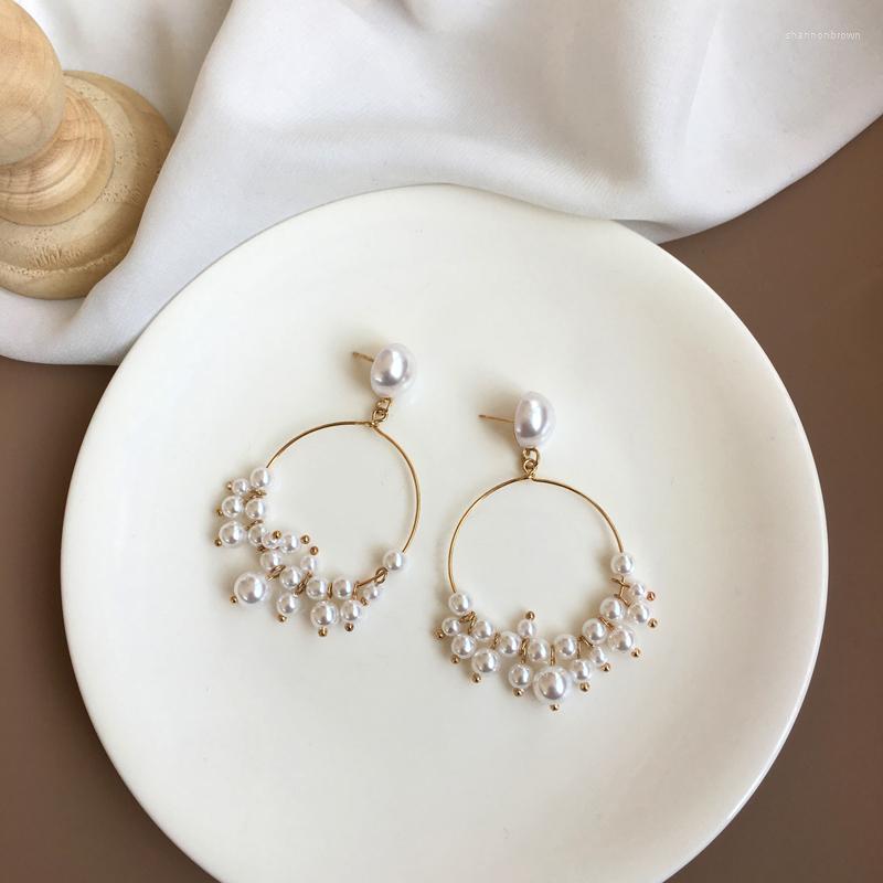 Backs Earrings Korean Trendy Geometric Hollow Pearl Clip On Luxury Imitation Pearls Big Circle No Hole For Women
Backs Earrings Korean Trendy Geometric Hollow Pearl Clip On Luxury Imitation Pearls Big Circle No Hole For Women
