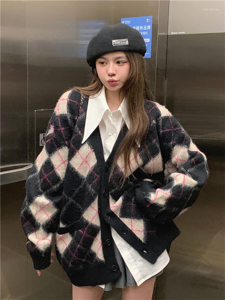 Women's Knits Knitted Cardigan Women's Sweater 2023 Autumn Versatile V-neck Design Coat Women Pullover, Black
Women's Knits Knitted Cardigan Women's Sweater 2023 Autumn Versatile V-neck Design Coat Women Pullover, Black