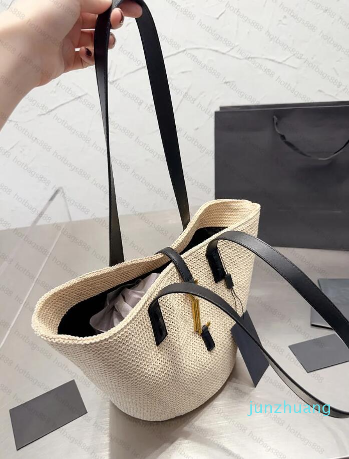 Designer Bags Summer Fashion Rattan Women Shoulder Woven Female Handbags Large 236 Summer Beach Straw Bags Casual Totes Purses, Black
Designer Bags Summer Fashion Rattan Women Shoulder Woven Female Handbags Large 236 Summer Beach Straw Bags Casual Totes Purses, Black