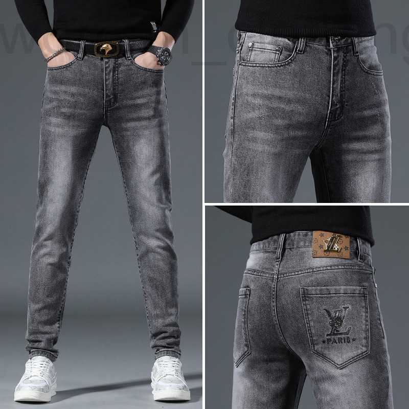 Men's Jeans Designer Light luxury jeans for men in autumn and winter of 2022 new printing elastic slim fit casual long pants G0S4, 6912 grey
Men's Jeans Designer Light luxury jeans for men in autumn and winter of 2022 new printing elastic slim fit casual long pants G0S4, 6912 grey
