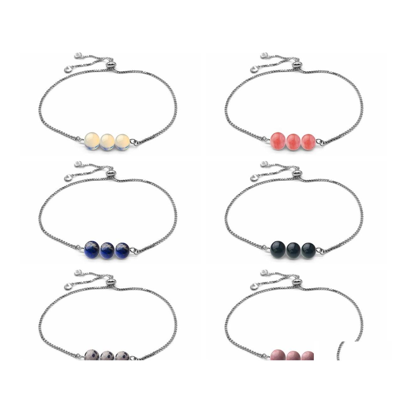 car dvr Link Chain Sier Healing Crystal Beaded Bracelet Tenns Wristbands 8Mm Gemstone Cuff Bangle Anklet Jewelry Adjustable For Men Women T Dhige 
car dvr Link Chain Sier Healing Crystal Beaded Bracelet Tenns Wristbands 8Mm Gemstone Cuff Bangle Anklet Jewelry Adjustable For Men Women T Dhige