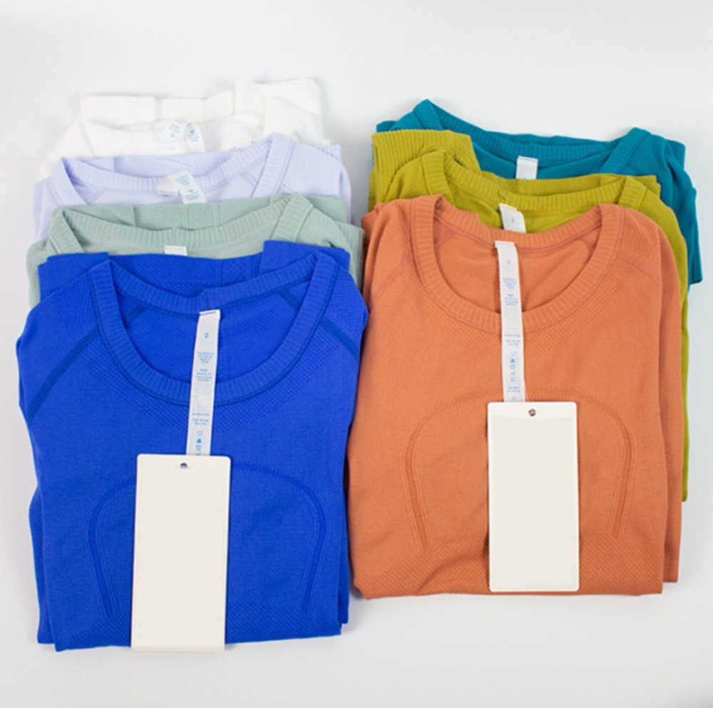 lululemens Women's Sports Long Sleeve T-Shirt Yoga Wear Swiftly Women Quick-drying Sleeved Nylon High Elastic Fabric lu-01 Leisure trend 23ess, 007
lululemens Women's Sports Long Sleeve T-Shirt Yoga Wear Swiftly Women Quick-drying Sleeved Nylon High Elastic Fabric lu-01 Leisure trend 23ess, 007