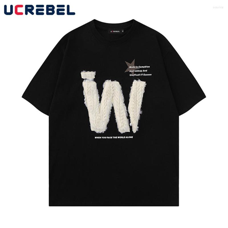 Men' T Shirts Plush Letter Short Sleeve T-shirt Mens Summer Casual Round Neck Loose Cotton Tee High Street Embroidery Half-Sleeve Top Men, Black
Men' T Shirts Plush Letter Short Sleeve T-shirt Mens Summer Casual Round Neck Loose Cotton Tee High Street Embroidery Half-Sleeve Top Men, Black