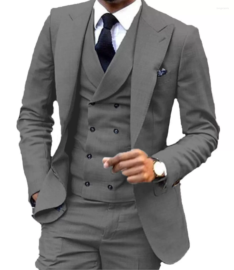 Men's Suits Grey Men Suit Groom Tuxedos Groomsman Blazer Man Business Prom Terno Masculino Costume Homme 3PCS(Jacket Pants Vest), Orange
Men's Suits Grey Men Suit Groom Tuxedos Groomsman Blazer Man Business Prom Terno Masculino Costume Homme 3PCS(Jacket Pants Vest), Orange