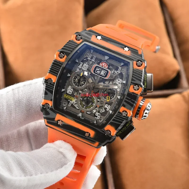 23R type 6-pin automatic watch men's watch luxury full function quartz watch silicone strap gift
23R type 6-pin automatic watch men's watch luxury full function quartz watch silicone strap gift
