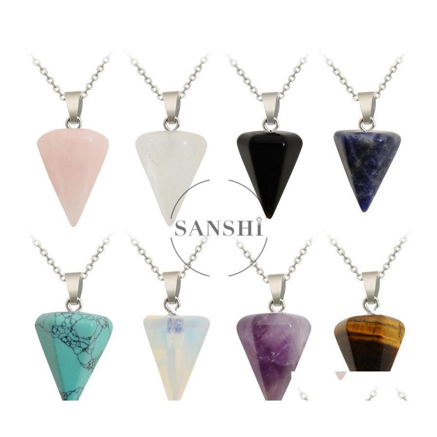 car dvr Pendant Necklaces Natural Stone Necklace Hexagonal Pyramid Shape Turquoise Opal Pink Crystal For Women Jewelry Drop Delivery Pendants Dhlbk
car dvr Pendant Necklaces Natural Stone Necklace Hexagonal Pyramid Shape Turquoise Opal Pink Crystal For Women Jewelry Drop Delivery Pendants Dhlbk