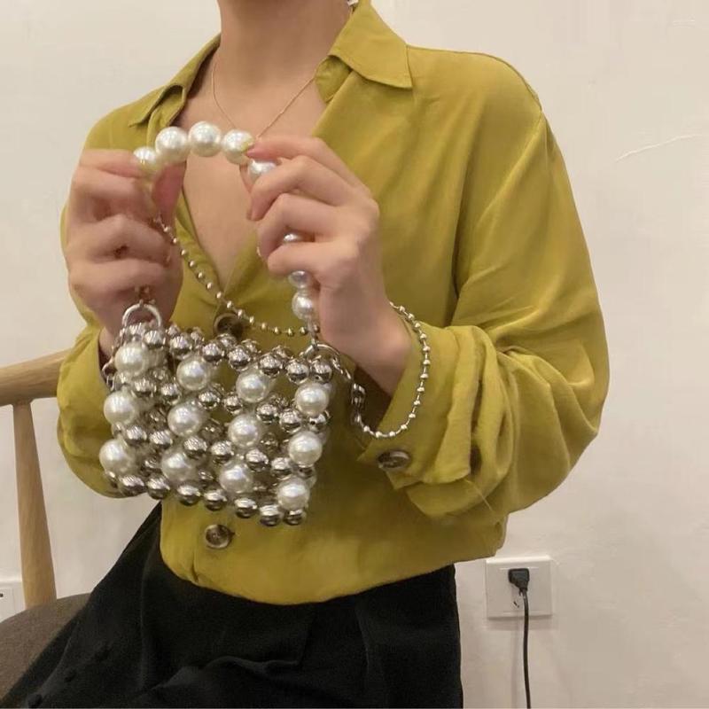 Evening Bags Lady Pearl Beaded Mini Tote Handbag Elegant Women Flap Banquet Party Messenger For Shopping Traveling, Picture shown
Evening Bags Lady Pearl Beaded Mini Tote Handbag Elegant Women Flap Banquet Party Messenger For Shopping Traveling, Picture shown