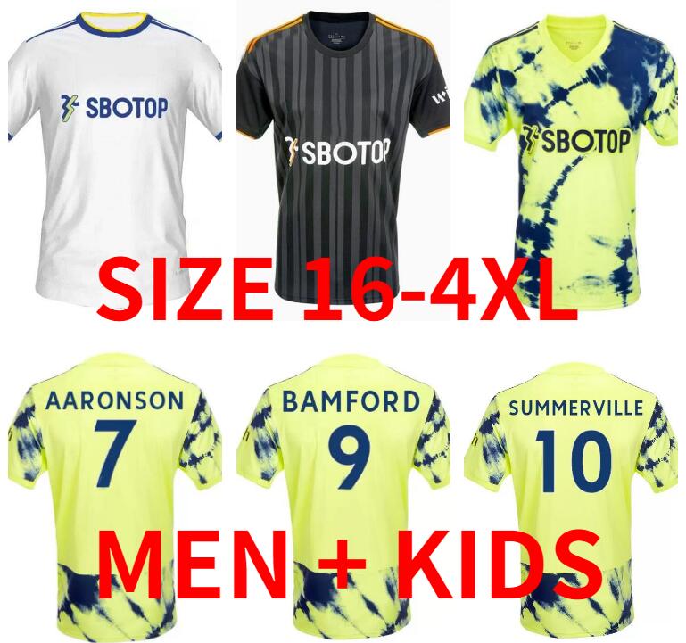 S-4XL 22 23 SUMMERVILLE BAMFORD Soccer Jerseys Leeds Unitedes Adams Aaronson HARRISON kit 2022 2023 Llorente Sinisterra JAMES football shirt Uniforms Men kids sets, Away
S-4XL 22 23 SUMMERVILLE BAMFORD Soccer Jerseys Leeds Unitedes Adams Aaronson HARRISON kit 2022 2023 Llorente Sinisterra JAMES football shirt Uniforms Men kids sets, Away
