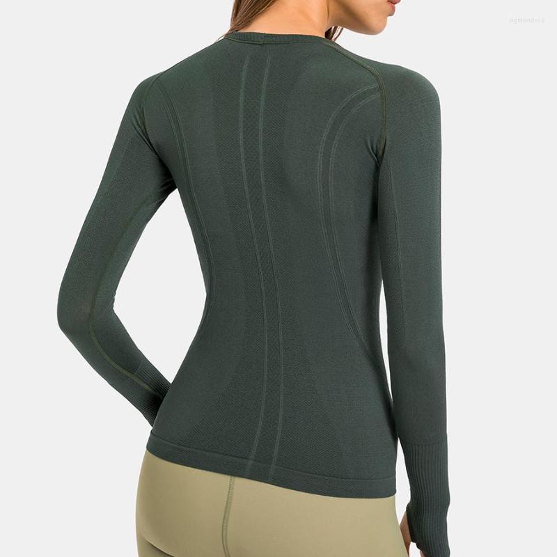 Active Shirts Nepoagym OCEAN Women Yoga Seamless Top Super Soft Long Sleeve Shirt Stretchy Workout Tops Sports Wear For Gym, Clay brown
Active Shirts Nepoagym OCEAN Women Yoga Seamless Top Super Soft Long Sleeve Shirt Stretchy Workout Tops Sports Wear For Gym, Clay brown